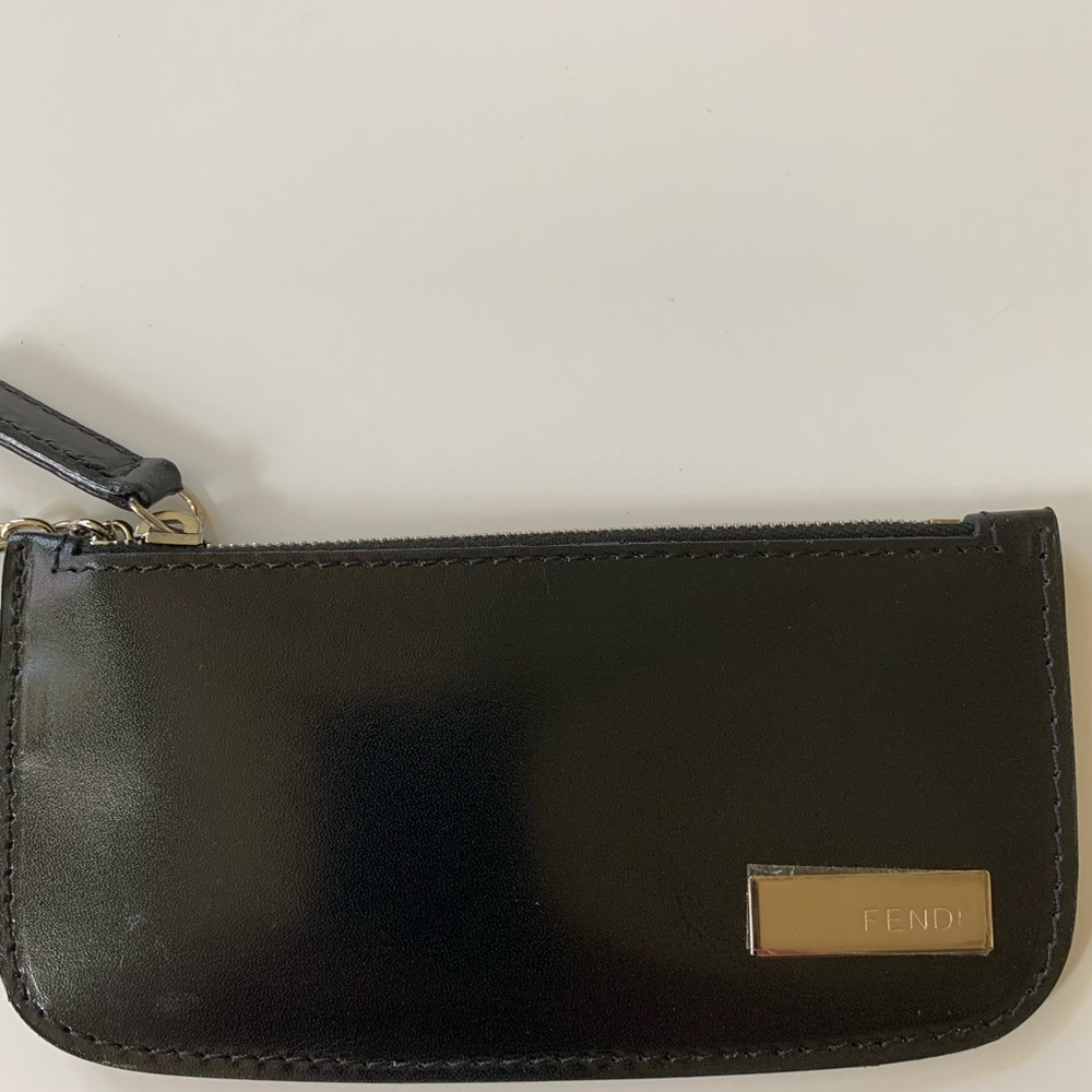 FENDI KEYCHAIN WITH CARD CASE.  VINTAGE FENDI - Picture 2 of 12